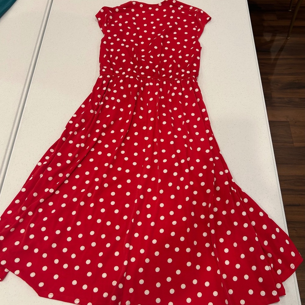 Red/white dress